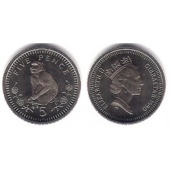(22a) Gibraltar. 1992. 5 Pence (SC)