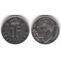 (63) Luxemburgo. 1990. 1 Franc (EBC)