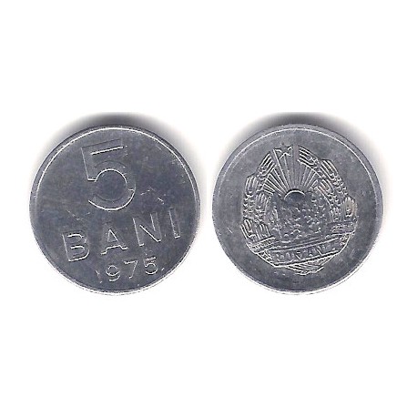 (92a) Rumania. 1975. 5 Bani (MBC-)