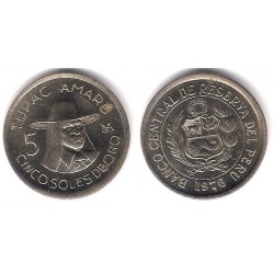 (267) Perú. 1976. 5 Soles (SC-)