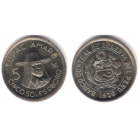 (267) Perú. 1976. 5 Soles (SC-)