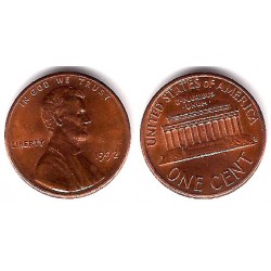 (201) Estados Unidos de América. 1992. 1 Cent (EBC)
