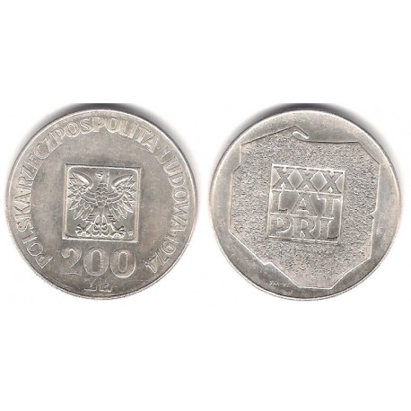 (Y72) Polonia. 1974. 200 Zlotych (EBC-) (Plata)