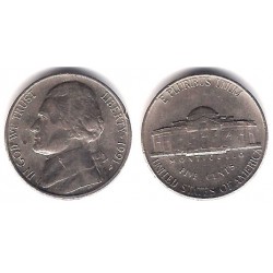 (A192) Estados Unidos de América. 1991(P). 5 Cents (EBC)