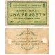 Tarrega. 1937. 1 Peseta (MBC-)