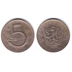 (60) Checoslovaquia. 1973. 5 Koruna (MBC-)