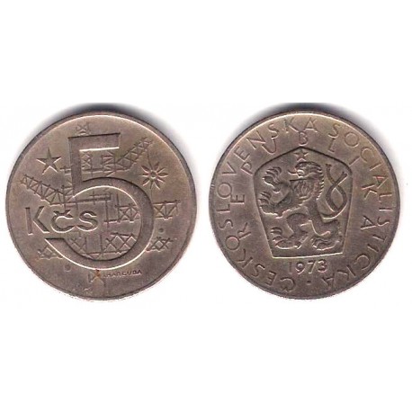 (60) Checoslovaquia. 1973. 5 Koruna (MBC-)