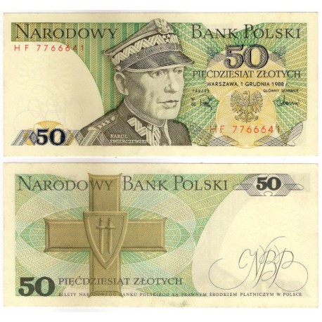 (142c) Polonia. 1988. 50 Zlotych (SC-)