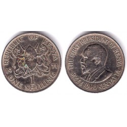 (14) Kenia. 1971. 1 Shilling (BC)