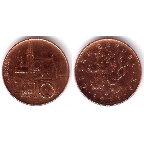 (4) República Checa. 1993. 10 Korun (BC)