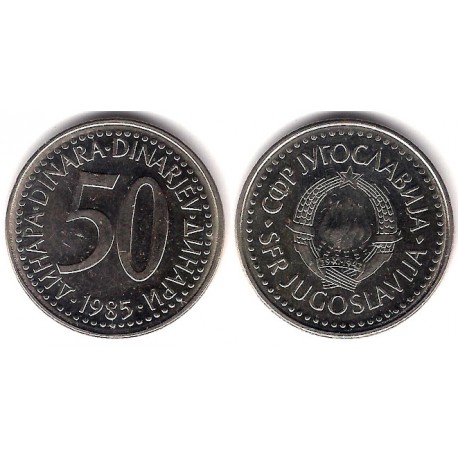 (113) Yugoslavia. 1985. 50 Dinara (EBC+)