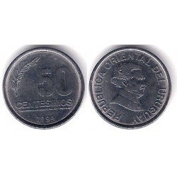 (106) Uruguay. 1994. 50 Centesimos (MBC+)