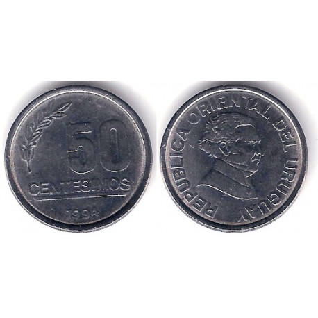 (106) Uruguay. 1994. 50 Centesimos (MBC+)