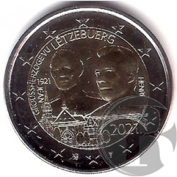 Luxemburgo. 2021. 2 Euro (SC) Diseño Normal