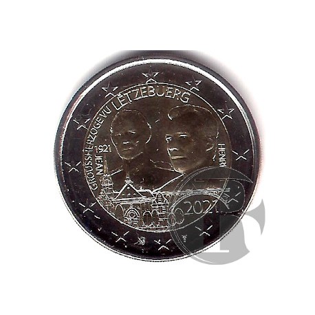 Luxemburgo. 2021. 2 Euro (SC) Diseño Normal