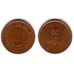 (213) Bolivia. 2001. 10 Centavos (MBC)