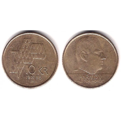 (457) Noruega. 1996. 10 Kroner (MBC-)