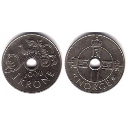 (462) Noruega. 2000. 1 Krone (EBC)