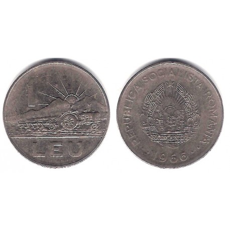 (95) Rumania. 1966. 1 Leu (MBC-)