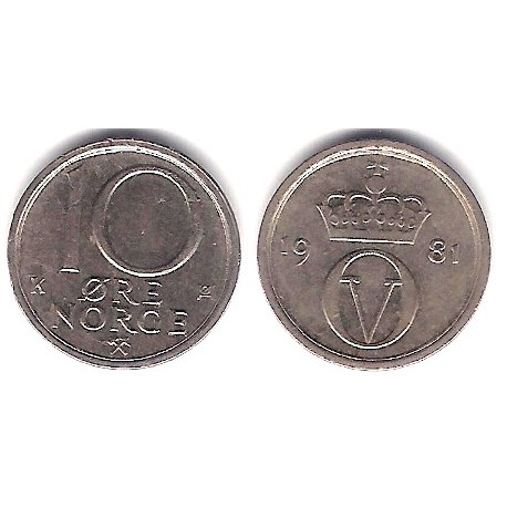 (416) Noruega. 1981. 10 Ore (MBC)