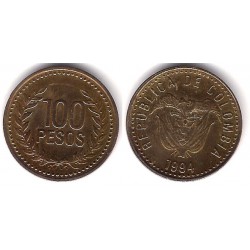 (285.1) Colombia. 1994. 100 Pesos (MBC+)