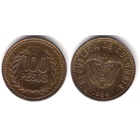 (285.1) Colombia. 1994. 100 Pesos (MBC+)