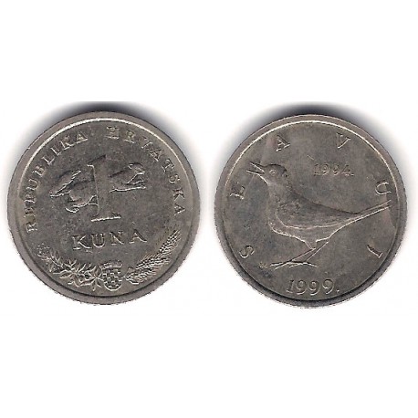 (9.1) Croacia. 1999. 1 Kuna (BC)