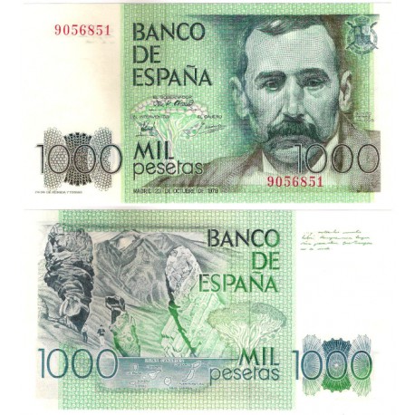 España. 1979. 1000 Pesetas (SC) Sin Serie