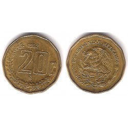 (548) Estados Unidos Mexicanos. 1992. 20 Centavos (EBC)