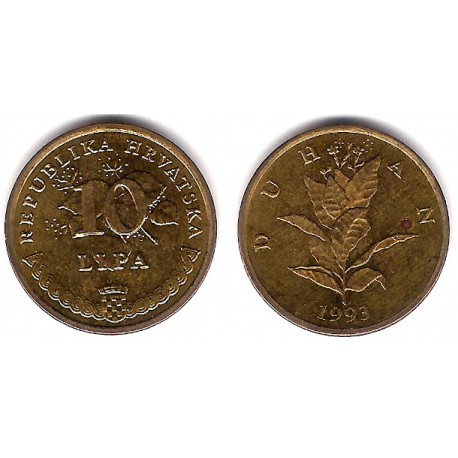 (6) Croacia. 1993. 10 Lipa (MBC+)