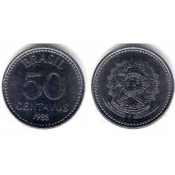 (604) Brasil. 1988. 50 Centavos (SC)