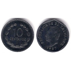 (155) El Salvador. 1987. 10 Centavos (SC)