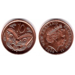 (117) Nueva Zelanda. 2006. 10 Cents (SC)