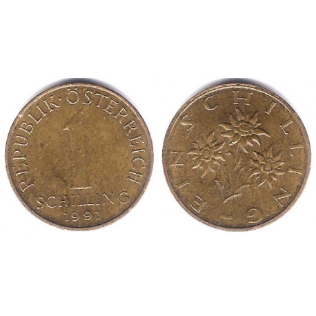 (2886) Austria. 1991. 1 Schilling (MBC)