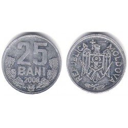 (3) Moldavia. 2008. 25 Bani (EBC-)