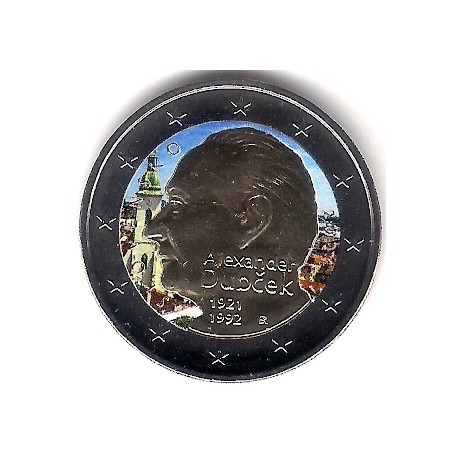 Eslovaquia. 2021. 2 Euro (SC) Coloreada