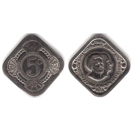 Países Bajos. 1975. 5 Cents (MBC+) Token