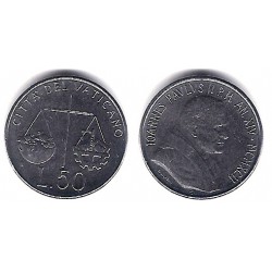 (238) Ciudad del Vaticano. 1992. 50 Lira (SC)