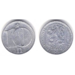 (80) Checoslovaquia. 1976. 10 Haleru (MBC+)