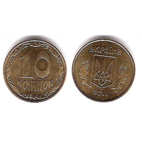 (1.1b) Ucrania. 2011. 10 Kopiyok (SC)