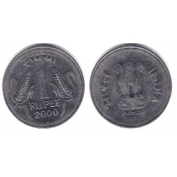 (92.2) India. 2000. 1 Rupee (MBC)
