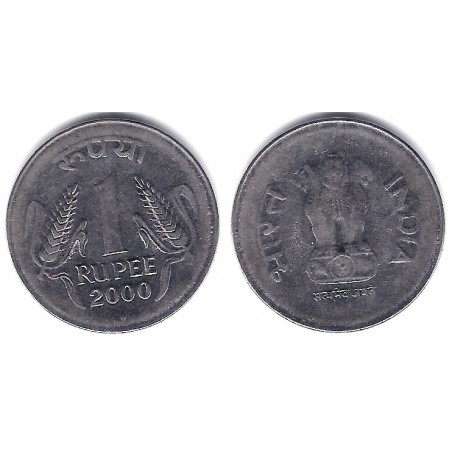 (92.2) India. 2000. 1 Rupee (MBC)