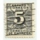 (592) 1931. 5 Céntimos. Derecho de Entrega (Usado)