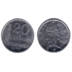 (579.1a) Brasil. 1975. 20 Centavos (EBC)
