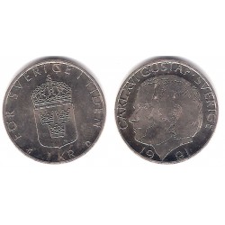(852a) Suecia. 1991. 1 Krona (EBC)