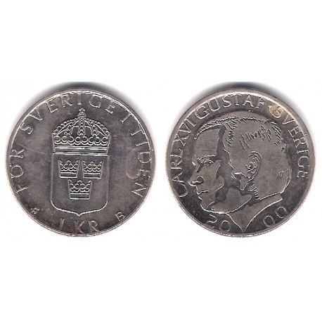 (852a) Suecia. 2000. 1 Krona (MBC)