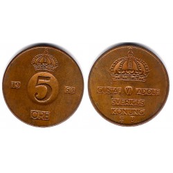 (822) Suecia. 1963. 5 Ore (MBC+)