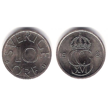 (850) Suecia. 1981. 10 Ore (SC)