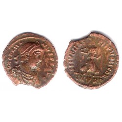 Graciano. 367-383 d.C. ½ Centenionalis (BC+)