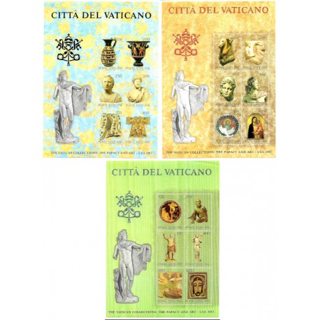 Ciudad del Vaticano. 1983. Hojas Conmemorativas (x3) (Nuevo) The Vatican Collections